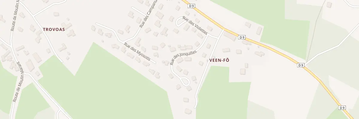 Plan du 10D Rue des Jonquilles à Plougonven