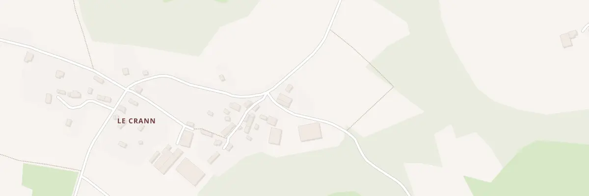 Plan du 1980E Le Crann à Berrien