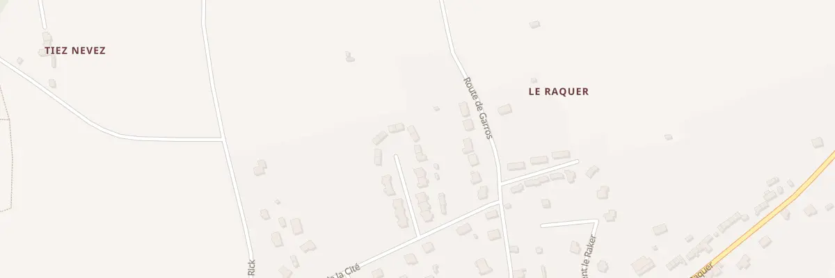 Plan du 13 Cité Bellevue à Saint-Goazec