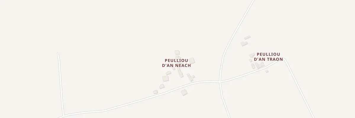 Plan du 378 Peuillou d’an Neac’h à Collorec