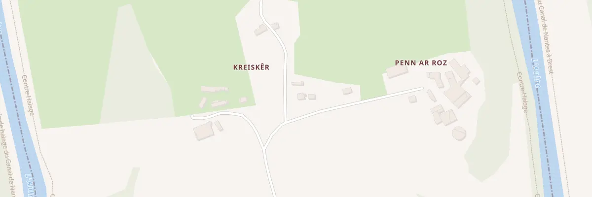 Plan du 4 Kreisker à Saint-Goazec