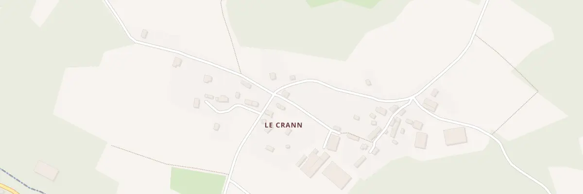 Plan du 108 Le Crann à Berrien