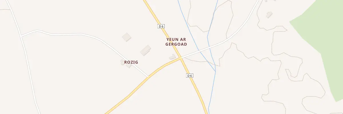 Plan du 3 Rozig à Laz
