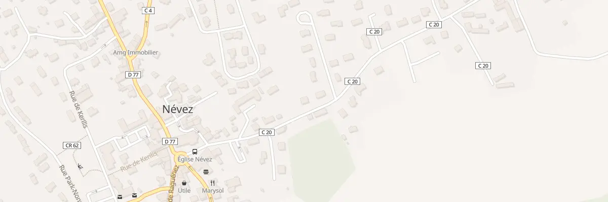 Plan du 17 Rte de Kerlosquet à Névez