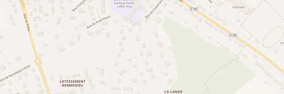 Plan du 23 Rue de Coatanscour à Plourin-lès-Morlaix
