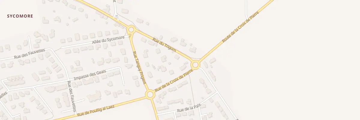 Plan du 2 Rue du Trigorn à Plourin-lès-Morlaix