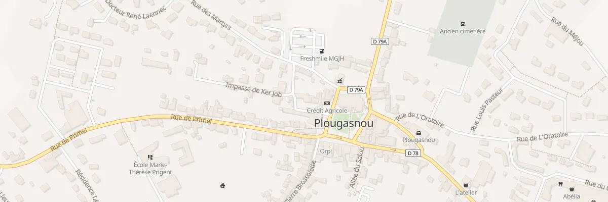 Plan du 3 Ven Ste Barbe à Plougasnou