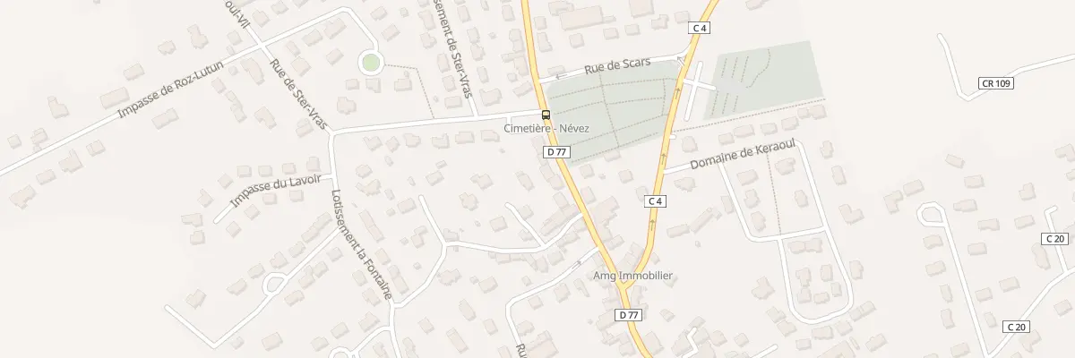 Plan du 29 Rue de l’Atlantique à Névez