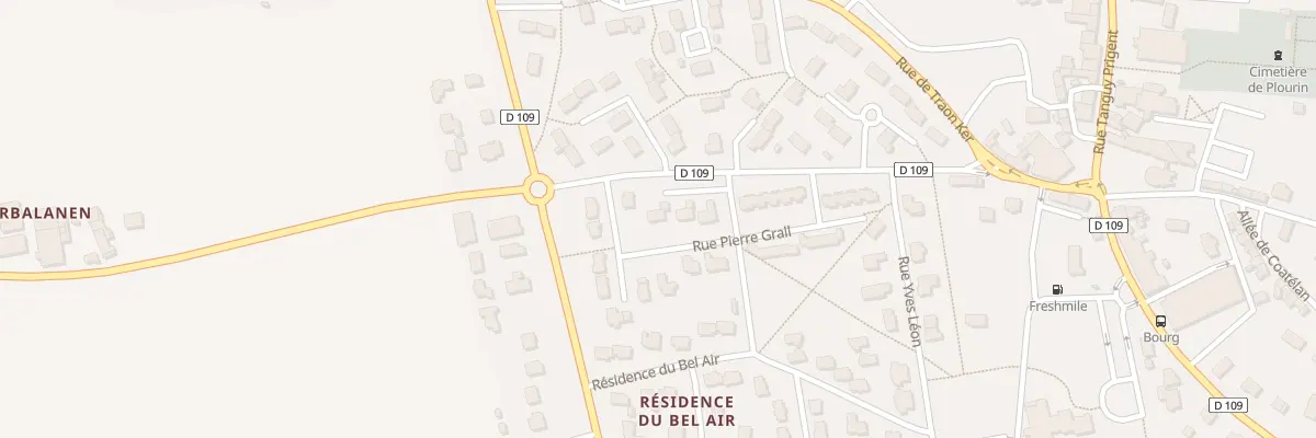 Plan du 7006G Rue du Vieux Moulin à Plourin-lès-Morlaix