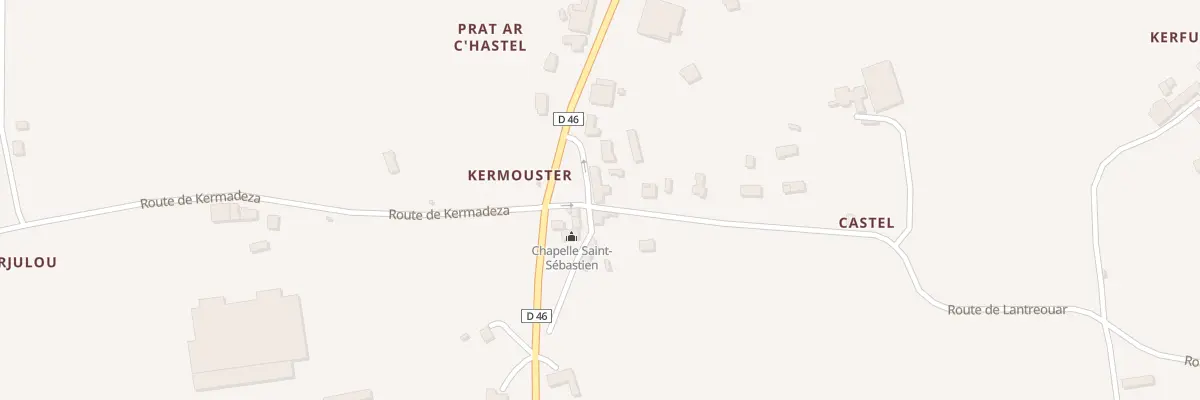 Plan du 36 Rue de Saint-sébastien à Plougasnou