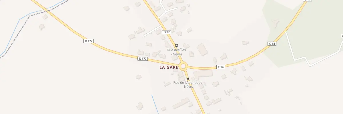 Plan du 71 Rue de l’Atlantique à Névez