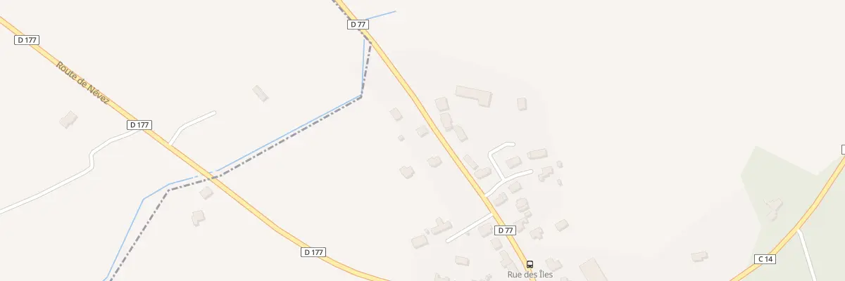 Plan du 85 Rue de l’Atlantique à Névez