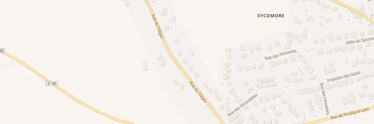 Plan du 29 Rue du Trégor à Plourin-lès-Morlaix