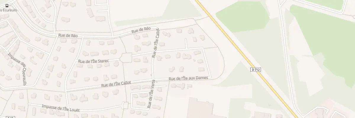 Plan du 16 Rue de L Ile aux Dames à Morlaix
