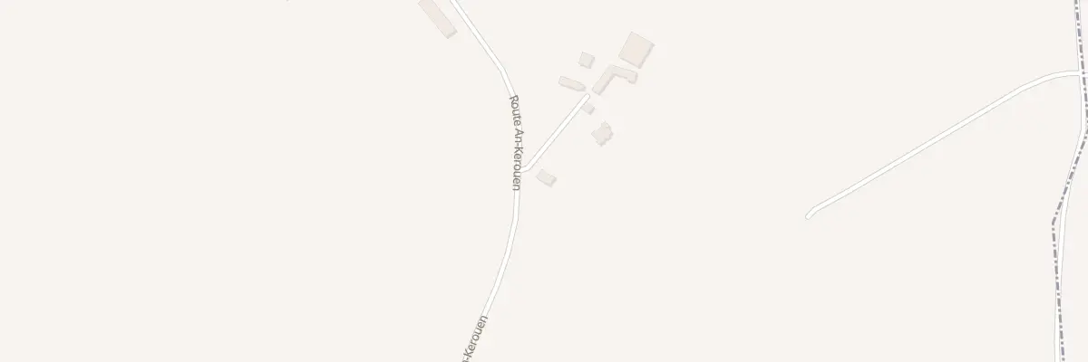 Plan du 5704 Keryouen à Trégunc