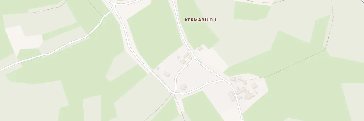 Plan du 274 Kermabilou à La Feuillée