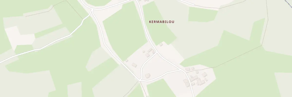 Plan du 5049 Kermabilou à La Feuillée