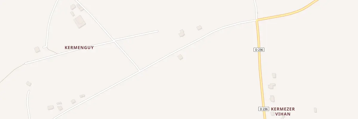 Plan du 6 Kermengui à Châteauneuf-du-Faou