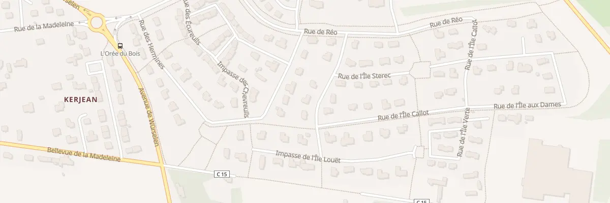 Plan du 7 Rue de l’Ile Callot à Morlaix