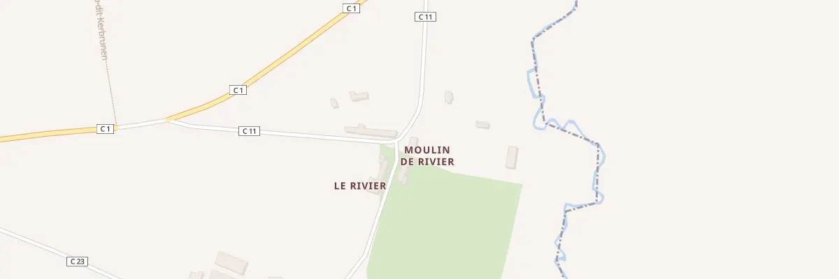 Plan du 273 Moulin de Rivier à Tourch