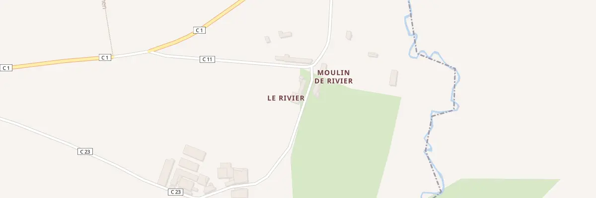 Plan du 272 Moulin de Rivier à Tourch