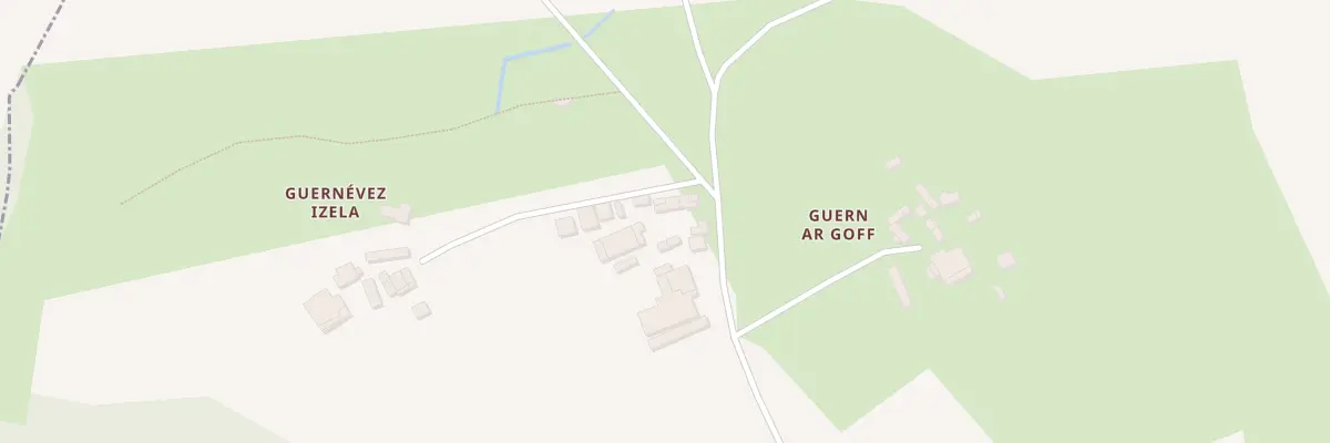 Plan du 173 Guernenez Huella à Collorec