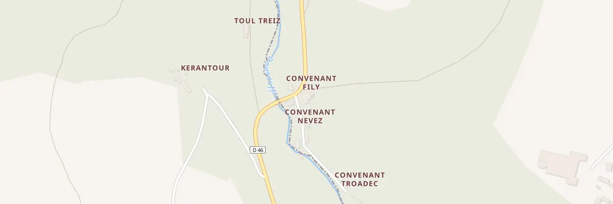 Plan du 7 Che de Dourduff en Terre à Plouezoc’h