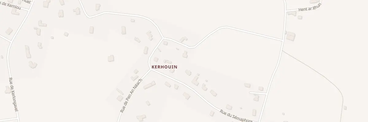 Plan du 6978Q Kerhouin à Plougasnou