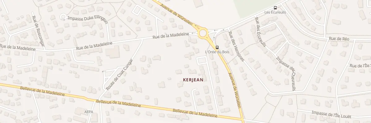 Plan du 20 Imp Kerjean à Morlaix