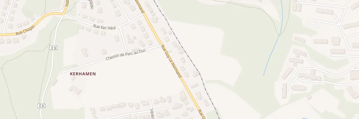 Plan du 86 Rue Guy Le Normand à Plourin-lès-Morlaix