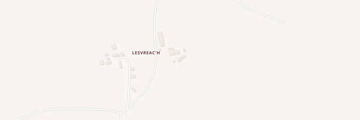 Plan du 213 Lesvreach Vian à Plonévez-du-Faou