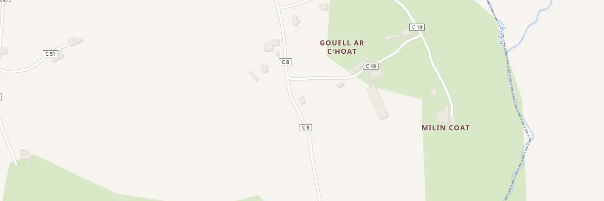 Plan du 197A Gouell Ar C Hoat à Tourch