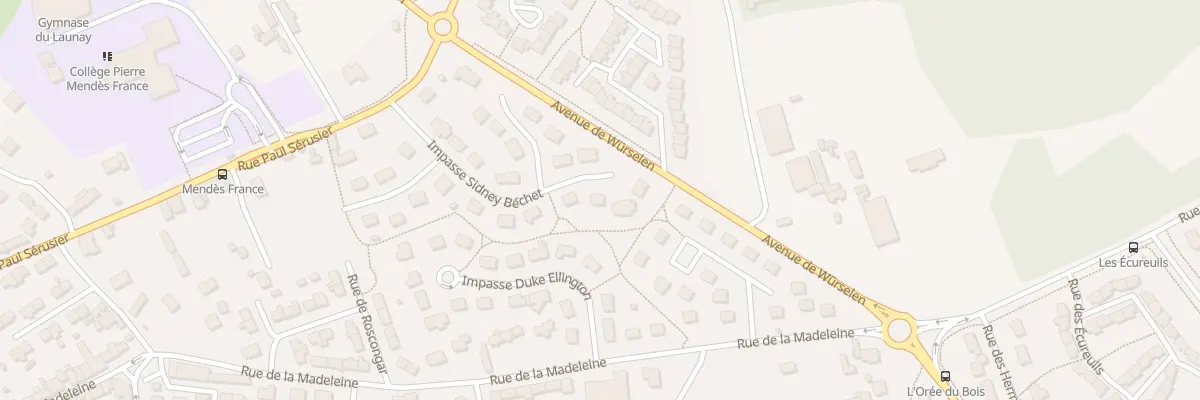 Plan du 13 Rue Sidney Bechet à Morlaix