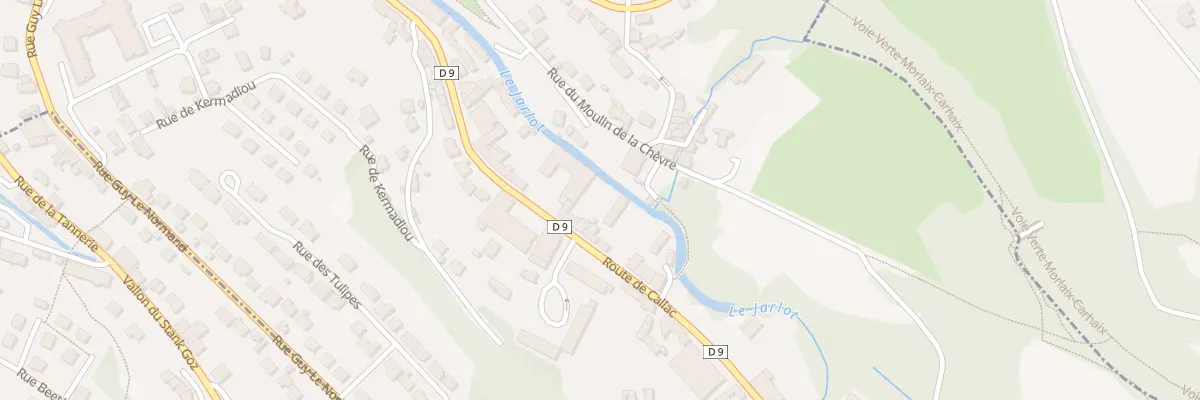 Plan du 60 Rue de Callac à Morlaix