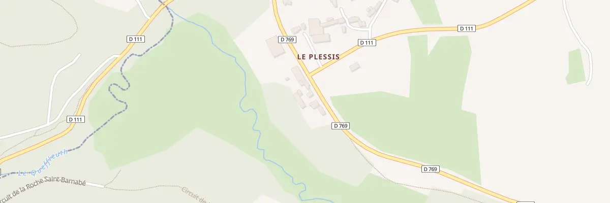 Plan du 545 Le Plessis au Cloître-Saint-Thégonnec