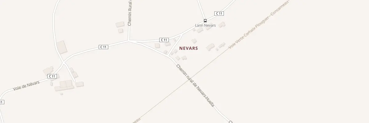 Plan du 5712F Lann Nevars à Rosporden