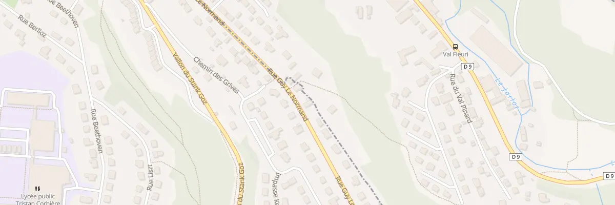 Plan du 58 Rue Guy Le Normand à Plourin-lès-Morlaix