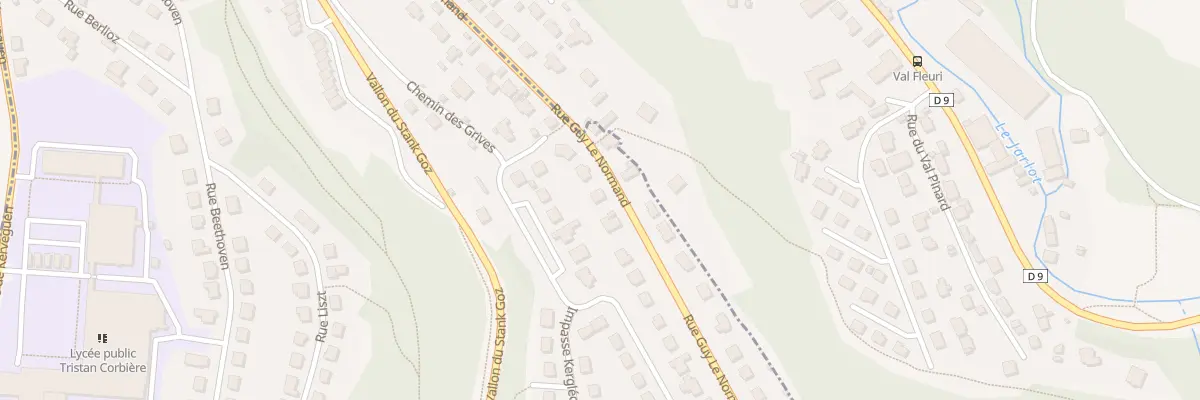 Plan du 57 Rue Guy Le Normand à Plourin-lès-Morlaix