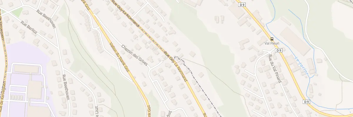 Plan du 52 Rue Guy le Normand à Morlaix