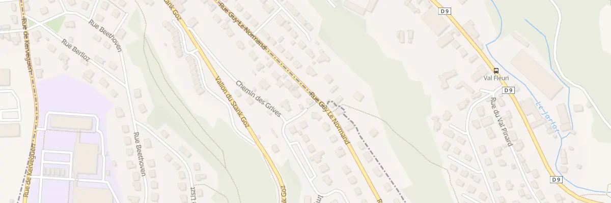 Plan du 55 Rue Guy Le Normand à Plourin-lès-Morlaix