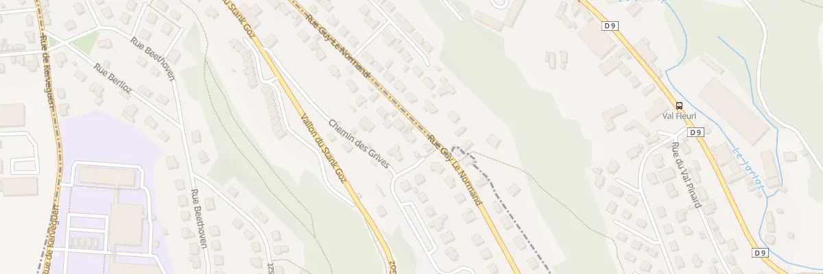 Plan du 53 Rue Guy Le Normand à Plourin-lès-Morlaix