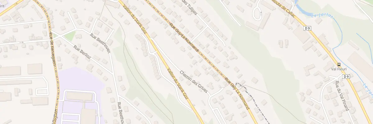 Plan du 41 Rue Guy Le Normand à Plourin-lès-Morlaix