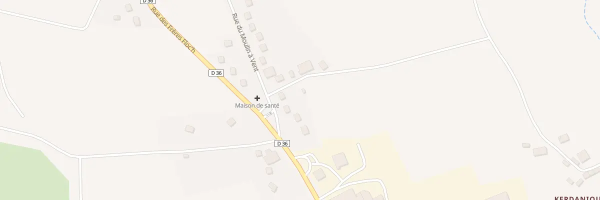 Plan du 1979O Moulin A Vent à Plonévez-du-Faou
