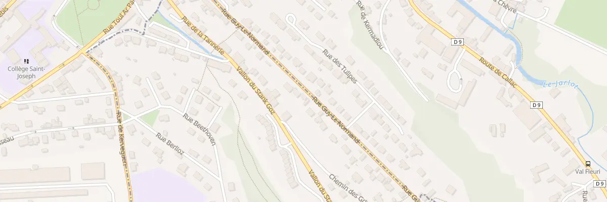 Plan du 31 Rue Guy Le Normand à Plourin-lès-Morlaix