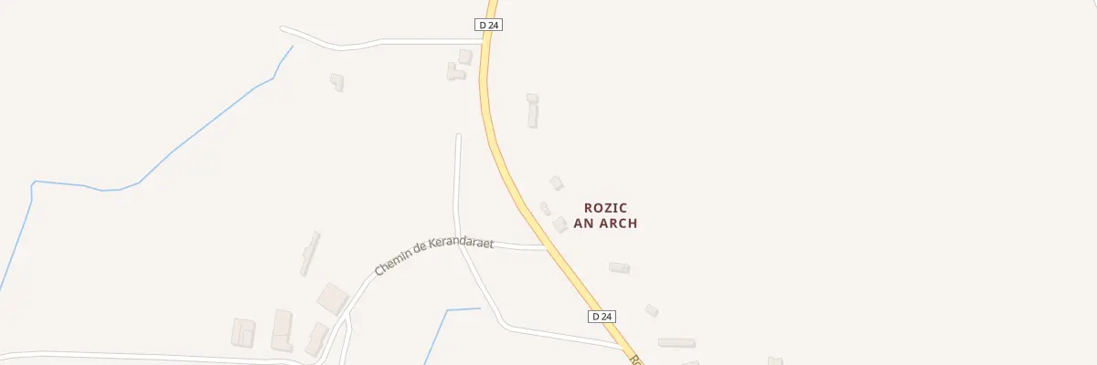 Plan du 1555 Rte de Rosporden à Melgven