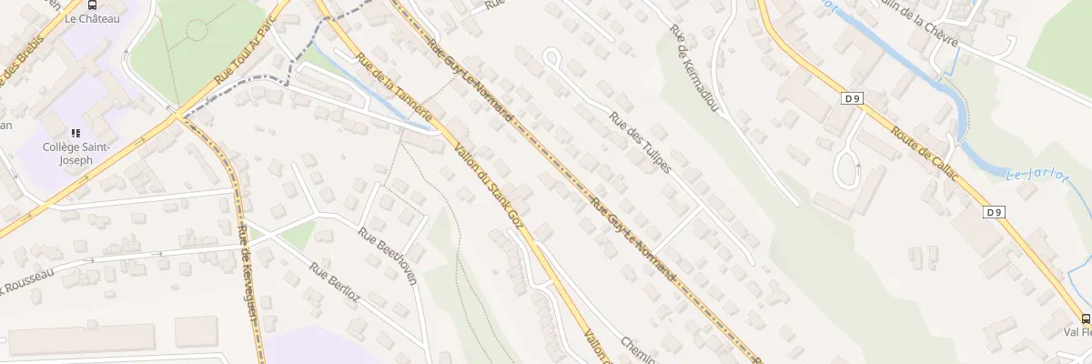 Plan du 27 Rue Guy Le Normand à Plourin-lès-Morlaix
