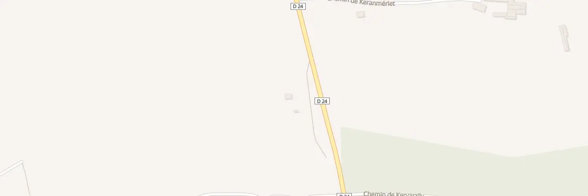 Plan du 700 Rte de Rosporden à Melgven