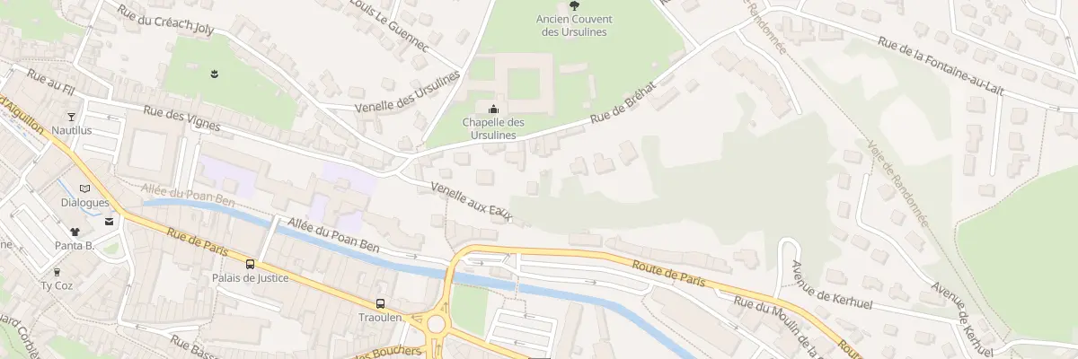 Plan du 17A Rue de Bréhat à Morlaix