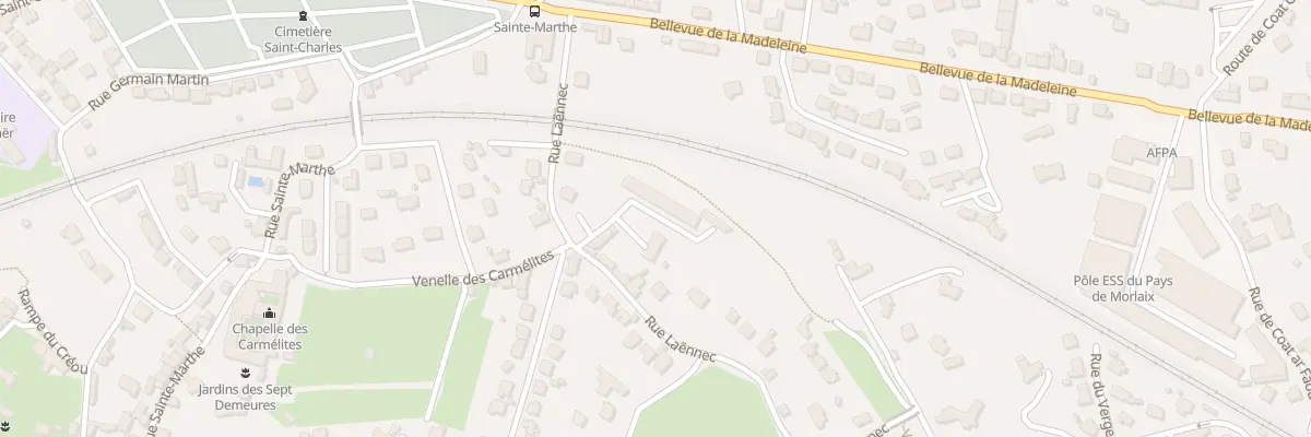 Plan du 29B Rue Laënnec à Morlaix
