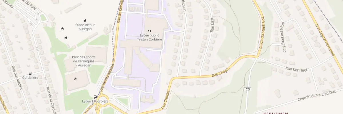 Plan du 27 Rue Beethoven à Plourin-lès-Morlaix